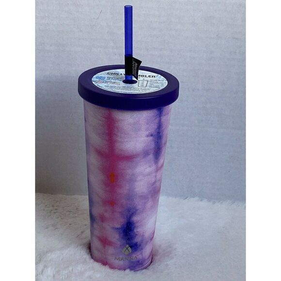 INSULATED Chilly TUMBLER BY MANNA TIE DYE 24 OZ - Picture 1 of 9